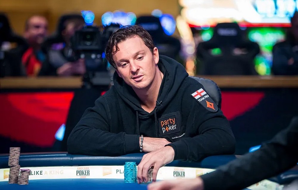 Sam Trickett playing poker