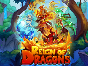 The Reign of Dragons slots game