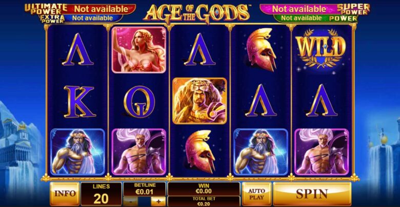 Age of the Gods slots game