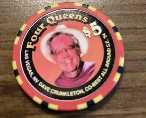 dave crunkleton poker chip