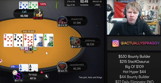 Hand Analysis Poker Streamer Benjamin Spragg Spraggy