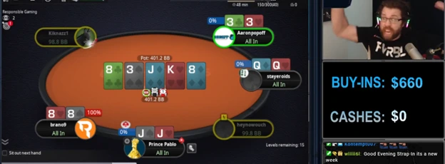 Hand Reviews — Poker Streamer Arlie Shaban