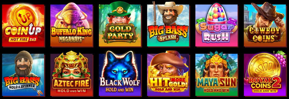 Hello Millions Casino Popular Games section