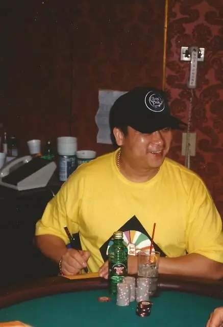 Johnny Chan in 1998. Photo from Nolan Dalla archive.