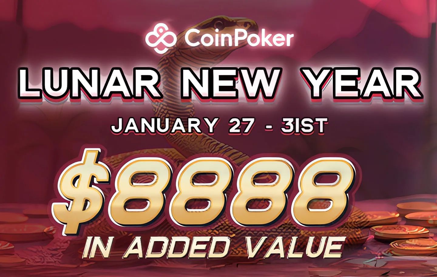 GGPOKER Lunar New Year 2025 promotion