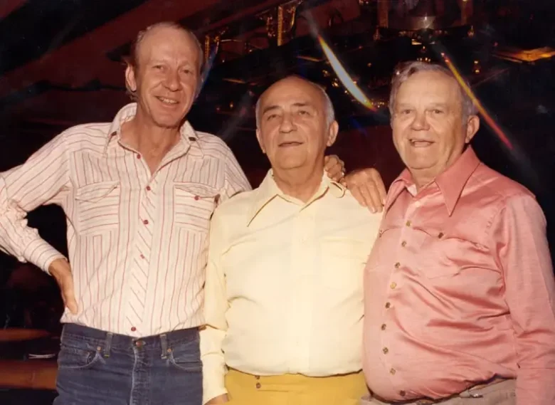 Amarillo Slim, Johnny Moss and Benny Binion