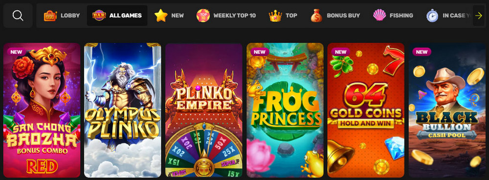 Tao Fortune Casino All Games