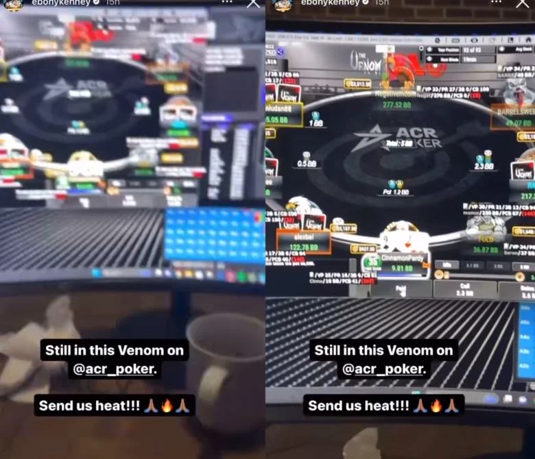 ACR Poker Instagram Story