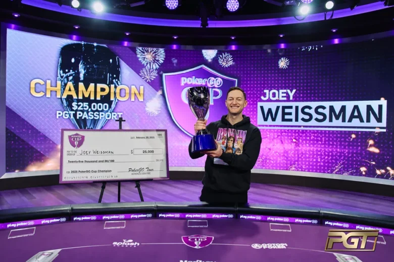 2025 PokerGO Cup Joey Weissman