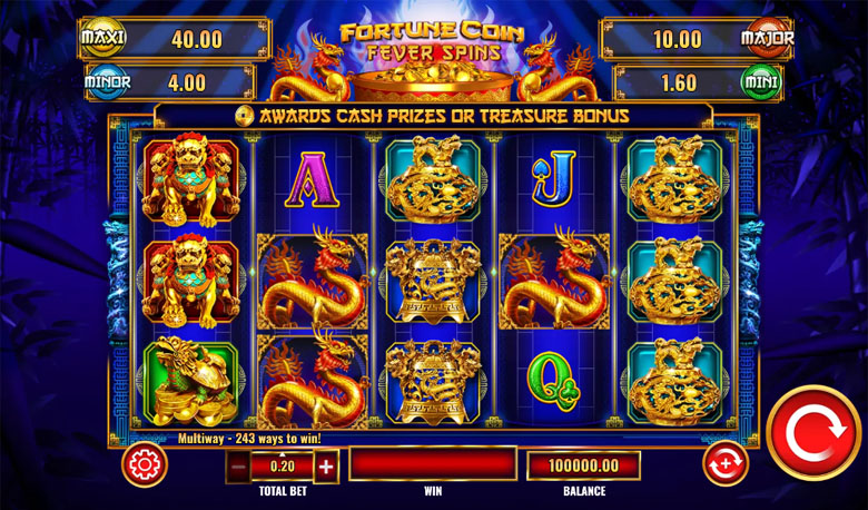 Fortune Coin Fever Spins