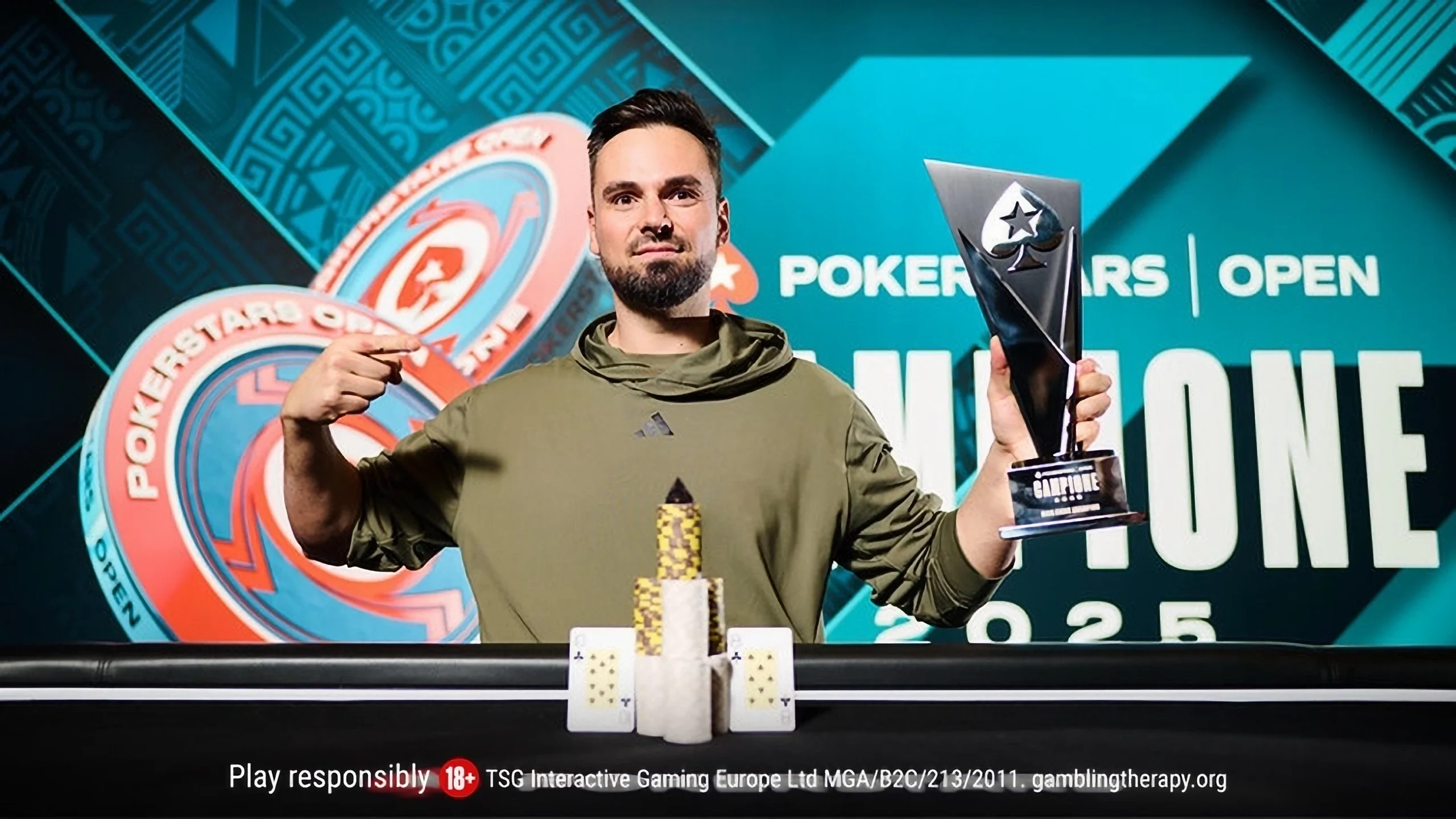 Adrian State Wins Record-Breaking PokerStars Open Campione Main Event