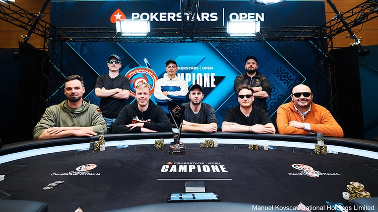 PokerStars Open Campione Main Event Final Table