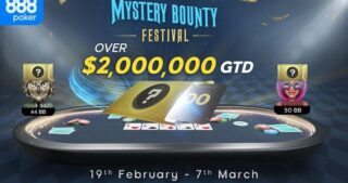 888poker Mystery Bounty Festival over $2M GTD