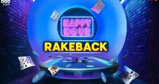 888poker SNAP Happy Hour Rakeback