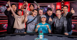 Yuan Li, Winner of Event #37: $2,000 No-Limit Holdem for $524,777 with Rail