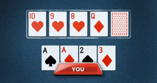 pocket aces in PLO