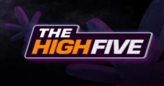 Americas Cardroom - The high five.