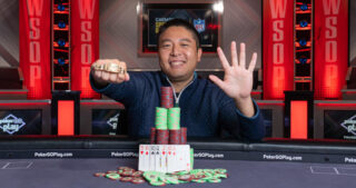 Brian Yoon, Winner of the Seven Card Stud Championship for $311,433