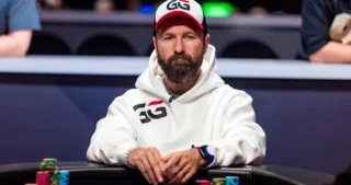 Daniel Negreanu playing poker