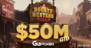 GGPoker Bounty Hunter Series. $50M GTD.