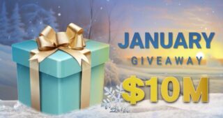 GGPoker January Giveaway 10M 2024