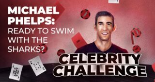 Global Poker Celebrity Challenge Michael Phelps