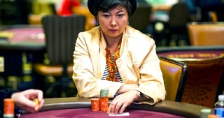 JJ Liu playing WSOP