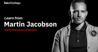 martin jacobson prepare and perform poker world champion wsop