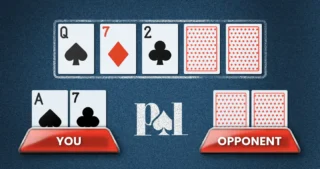 middle pair on flop