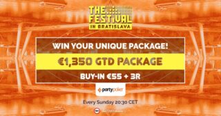 The Festival Bratislava 2023 Satellites at partypoker