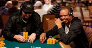 Phil Ivey and Phil Hellmuth