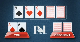 pocket aces on scarry flop