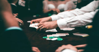 poker dealer as job