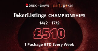 PokerListings Header.