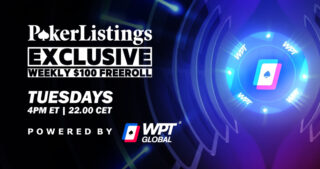 PokerListings Exclusive WPT Global Freeroll.