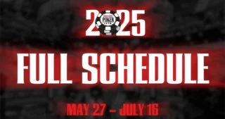 Entire schedule of WSOP 2025