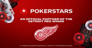 PokerStars and Detroit Red wings partners up.