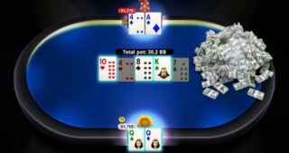 The Festival Online KO Final Hand