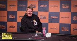 The Festival Series Malta Main Event Winner Oystein Brenden.