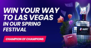 WPT Global - Win your way to Las Vegas in our Spring Festival.