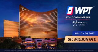 WPT World Championship in Las Vegas at the Wynn.